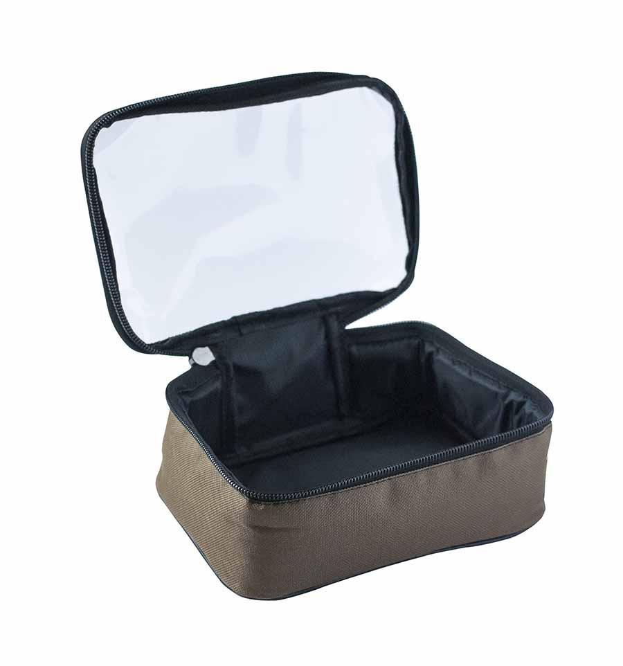 Сумка для аксесуарів із прозорим верхом World4Carp Transporent Bag L