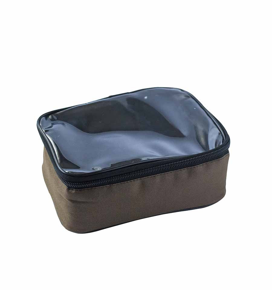 Сумка для аксесуарів із прозорим верхом World4Carp Transporent Bag L