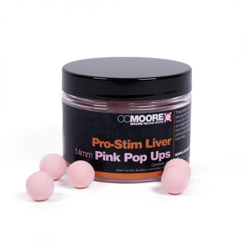 Поп-ап CC Moore Pro-Stim Liver Pink Pop Ups 14mm