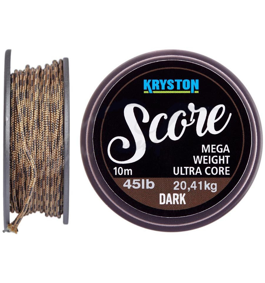 Ледкор Kryston Score Heavyweight Leadcore 45 lb 10 м camou