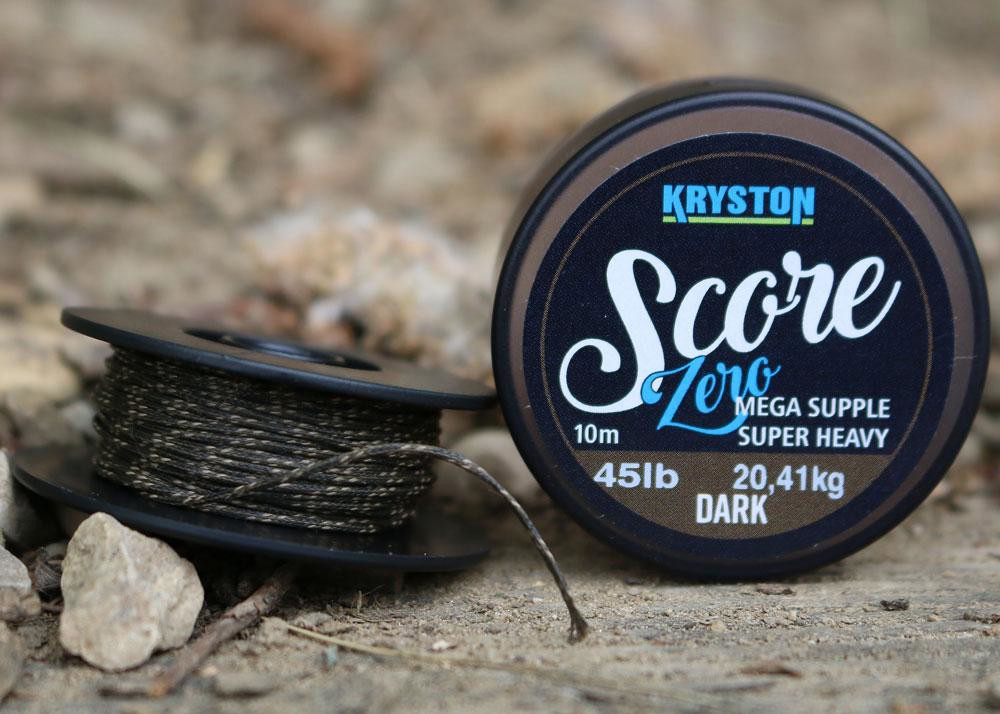 Ледкор безсвинцевий KRYSTON Score ZERO Leadfree Leader 45lb 10 м Camou
