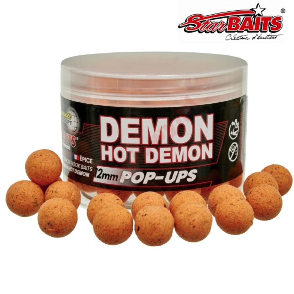 Поп ап Starbaits Hot Demon Pop Up 12 мм