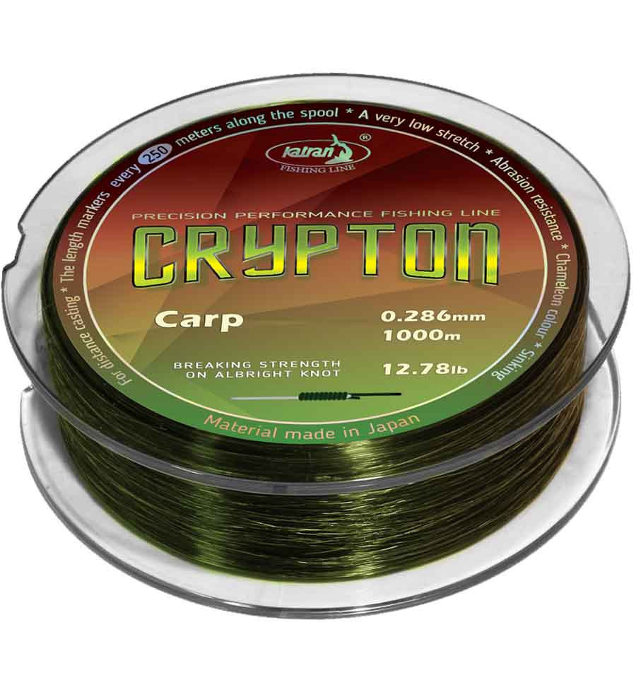 Волосінь Katran CRYPTON Carp 0.331 17.50Lb 7.94kg 1000m