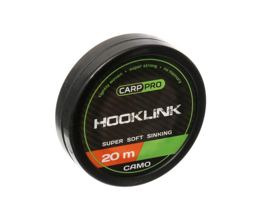 Повідцевий матеріал Carp Pro Sinking Hooklink Camo 20м 10lb