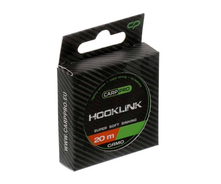 Повідцевий матеріал Carp Pro Sinking Hooklink Camo 20м 10lb