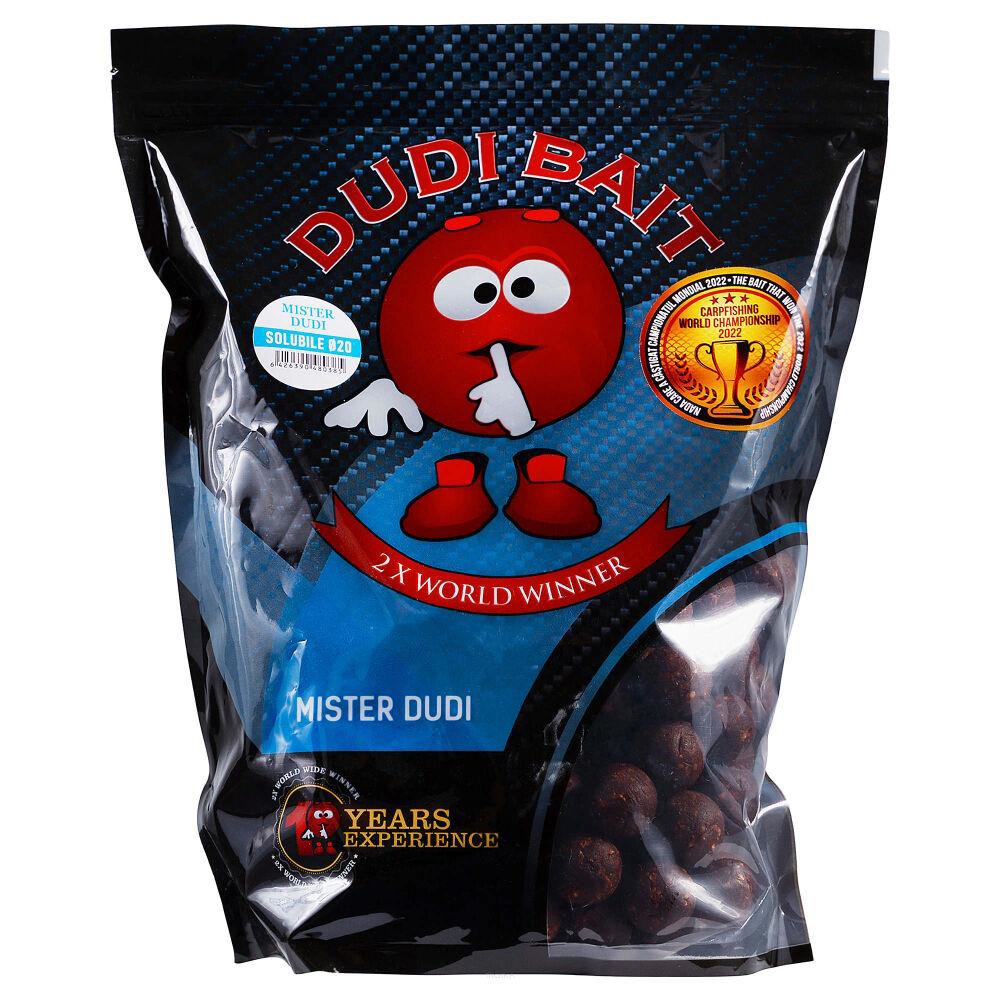 Бойли розчинні Dudi Bait Mister Dudi Solubile 1kg 24mm
