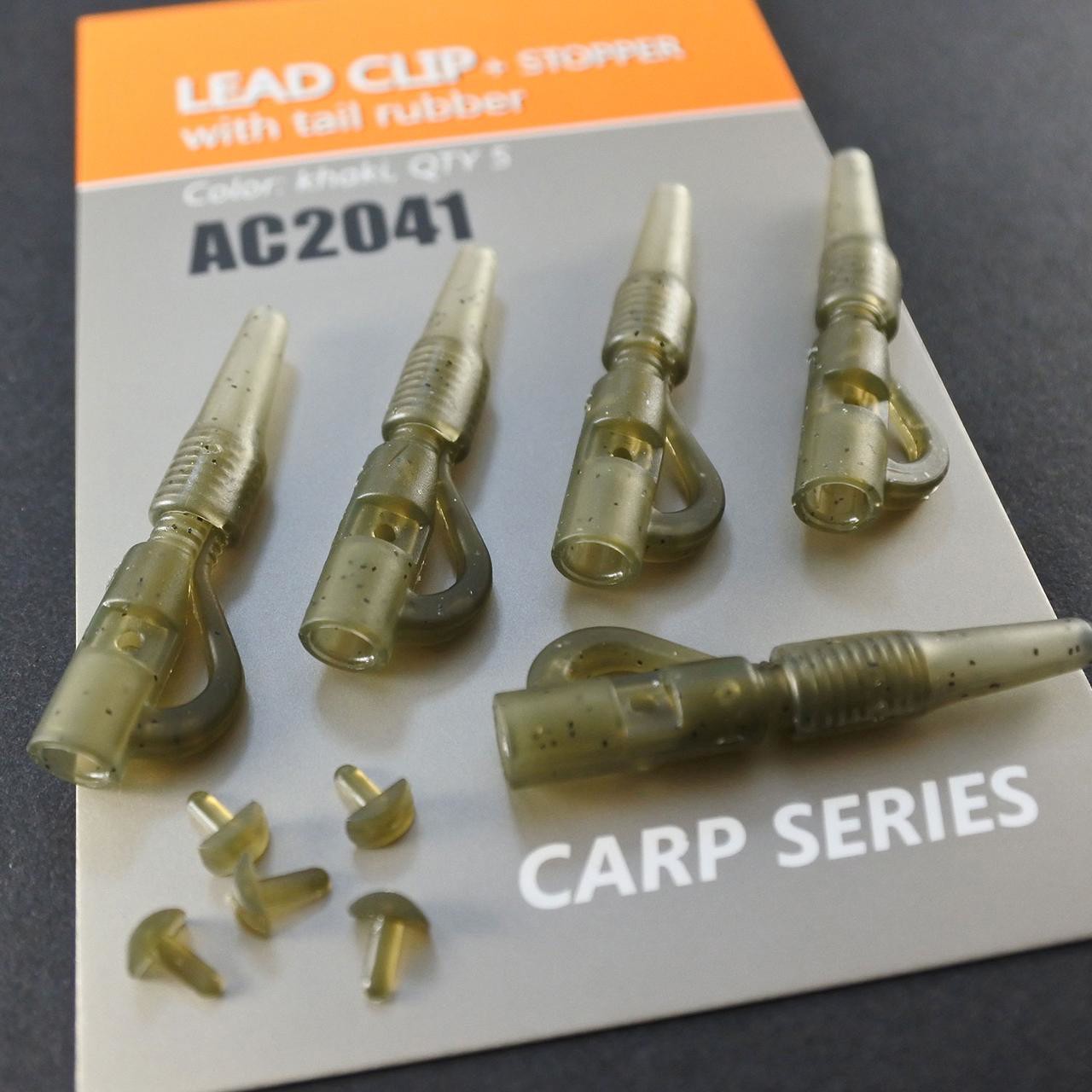 Безпечна кліпса Orange Lead clip+stopper 5 шт