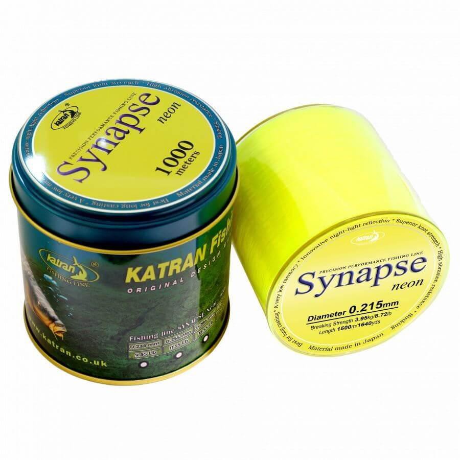 Волосінь Katran SYNAPSE Neon 1000 m 0.255mm 5.24kg 11.55Lb
