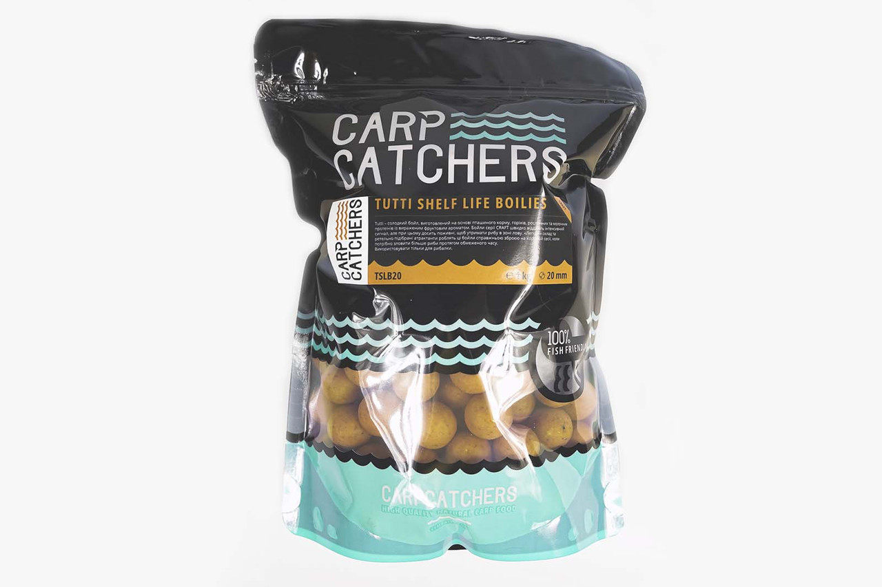 Бойли прикормочні варені Carp Catchers TUTTI 1 kg