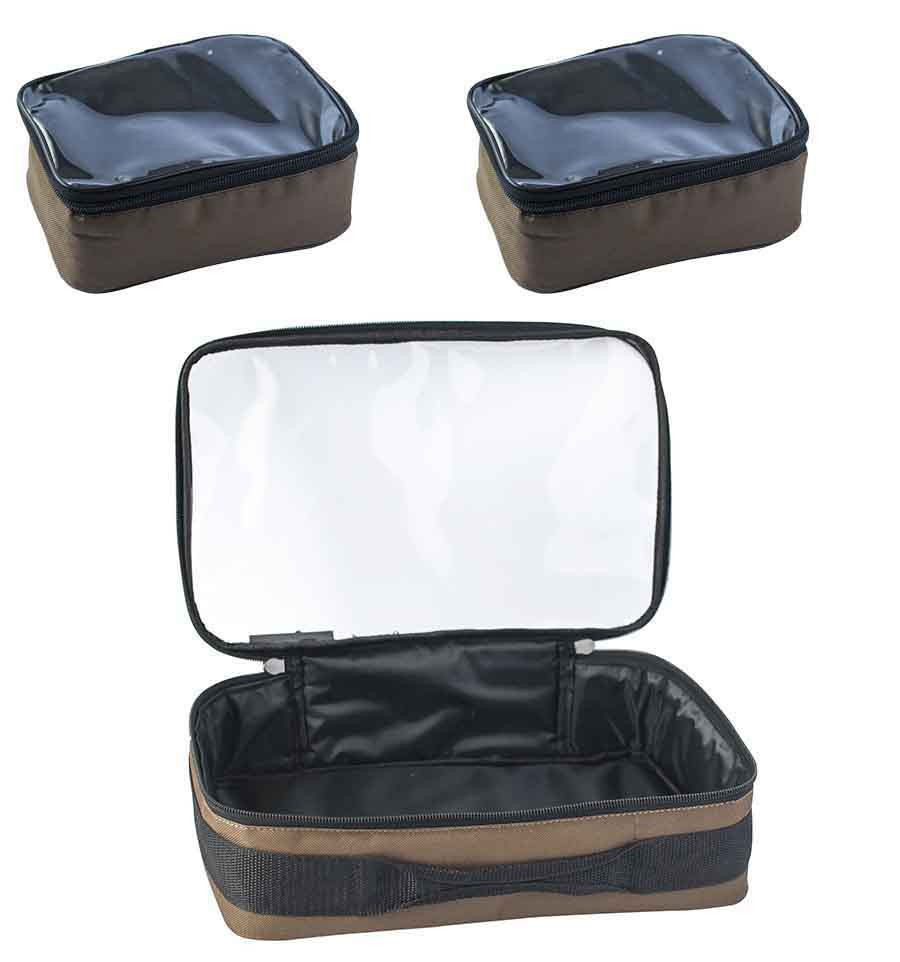 Набір сумок для аксесуарів з прозорим верхом World4Carp Transporent Bag Set
