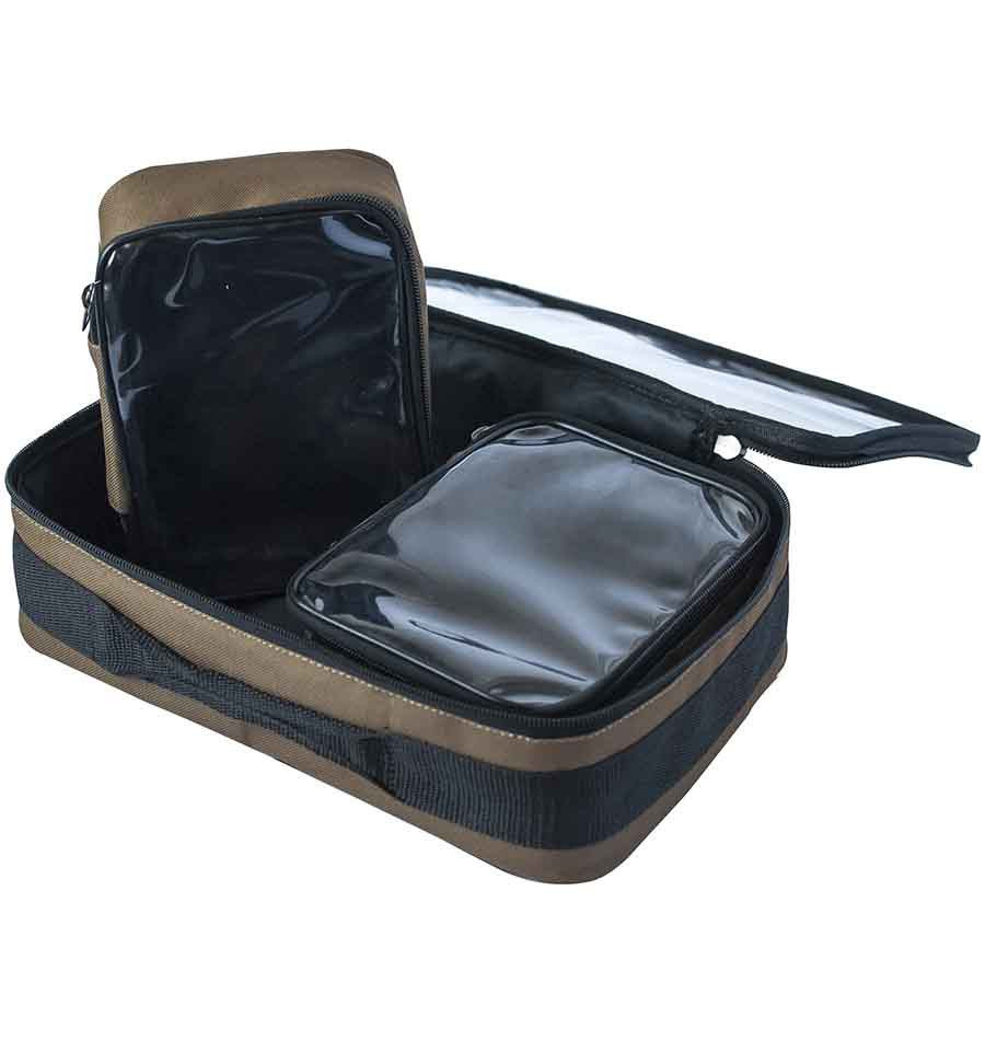 Набір сумок для аксесуарів з прозорим верхом World4Carp Transporent Bag Set