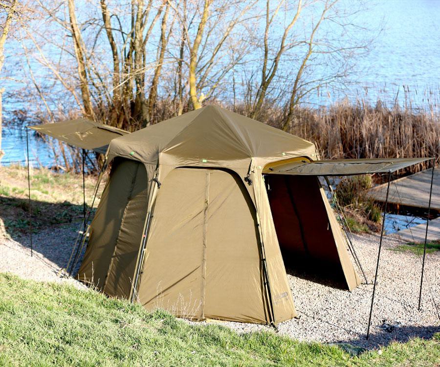 Шатро коропове Carp Pro RAM XD Shelter 3+ Man Two Entrances