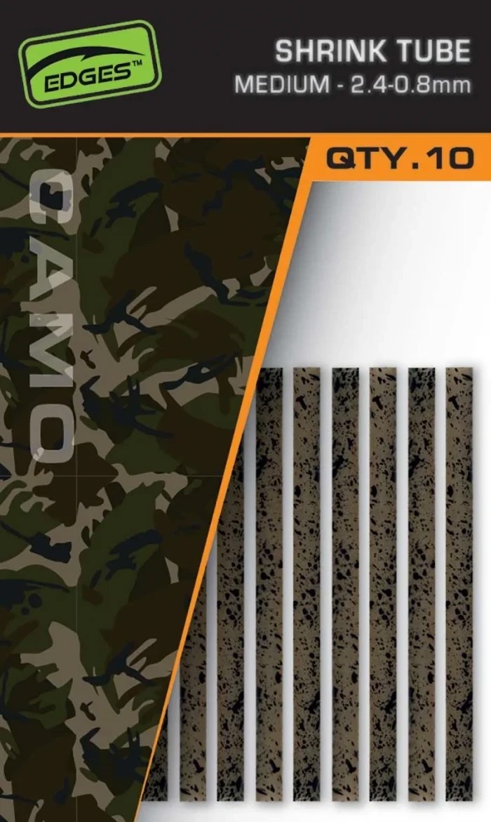 Термозбіжна трубка Fox Edges Camo Shrink Tube M: 2,4-0,8 мм