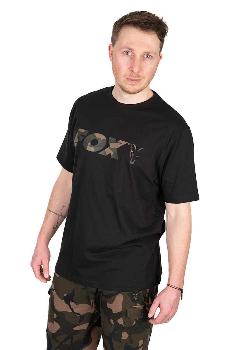 Футболка Fox Black/Camo Logo T – Shirt S