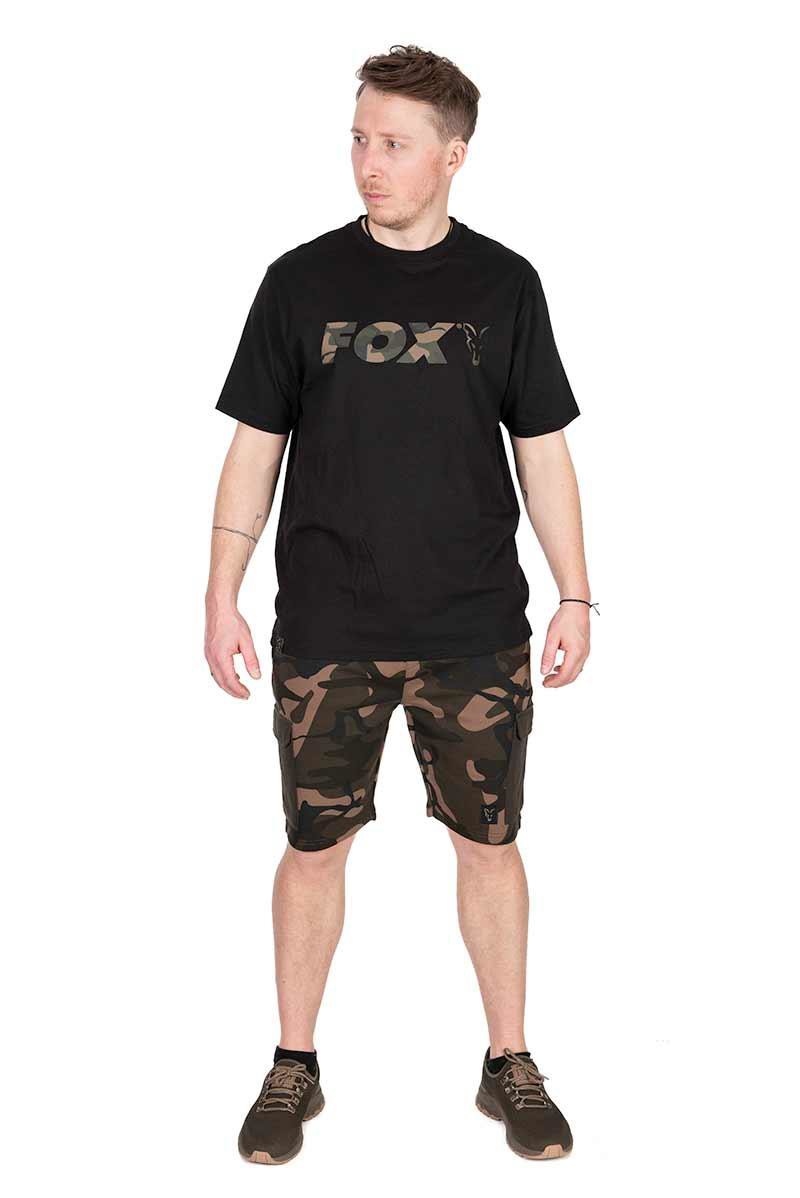 Футболка Fox Black/Camo Logo T – Shirt S