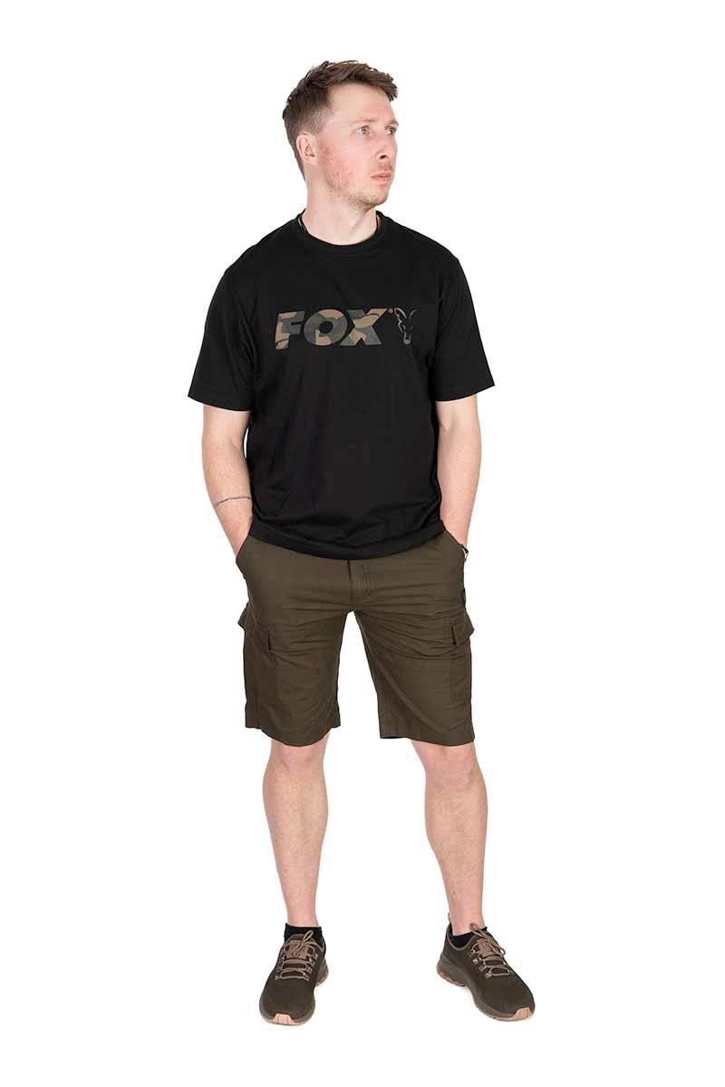Футболка Fox Black/Camo Logo T – Shirt S