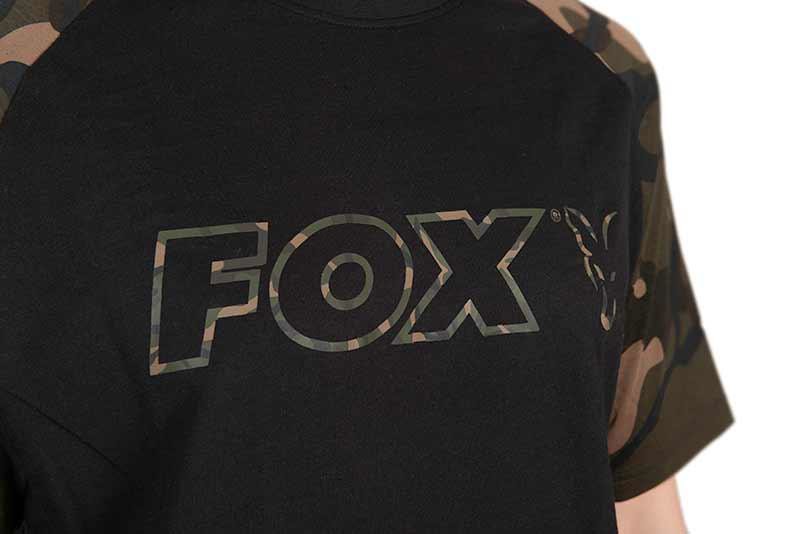 Футболка Fox Black / Camo Outline T – Shirt.
