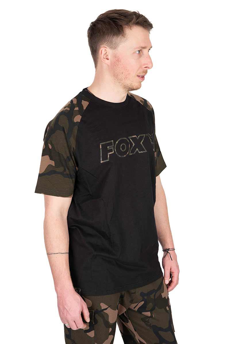 Футболка Fox Black / Camo Outline T – Shirt. Xl