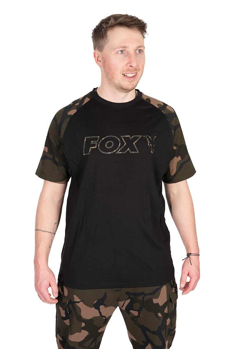 Футболка Fox Black / Camo Outline T – Shirt. XXL