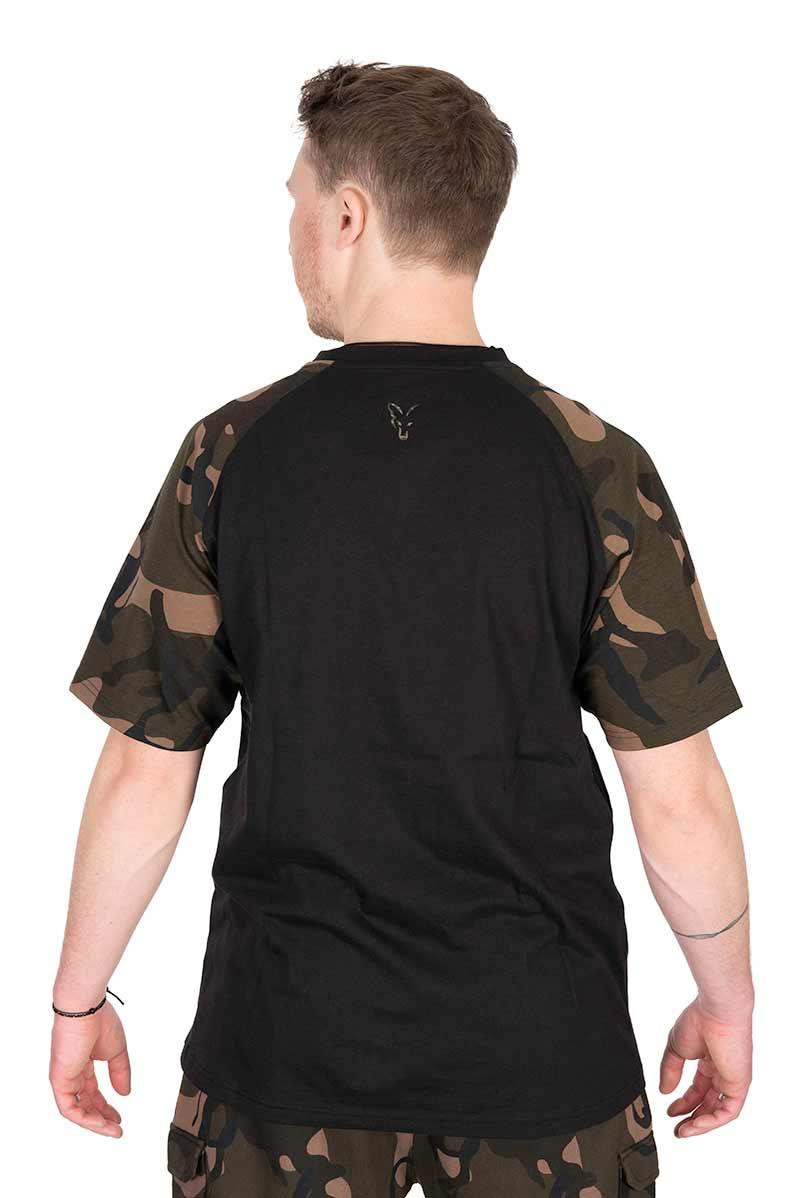 Футболка Fox Black / Camo Outline T – Shirt. XXXL