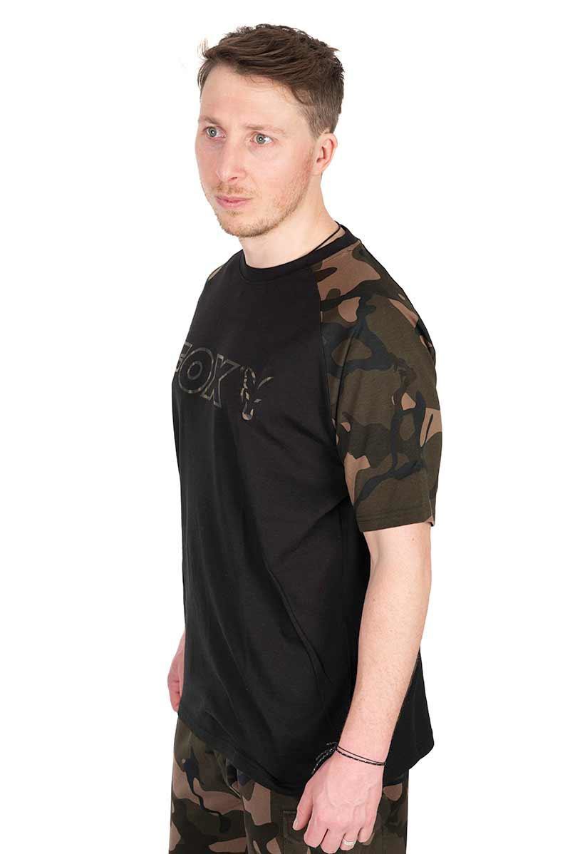 Футболка Fox Black / Camo Outline T – Shirt. S