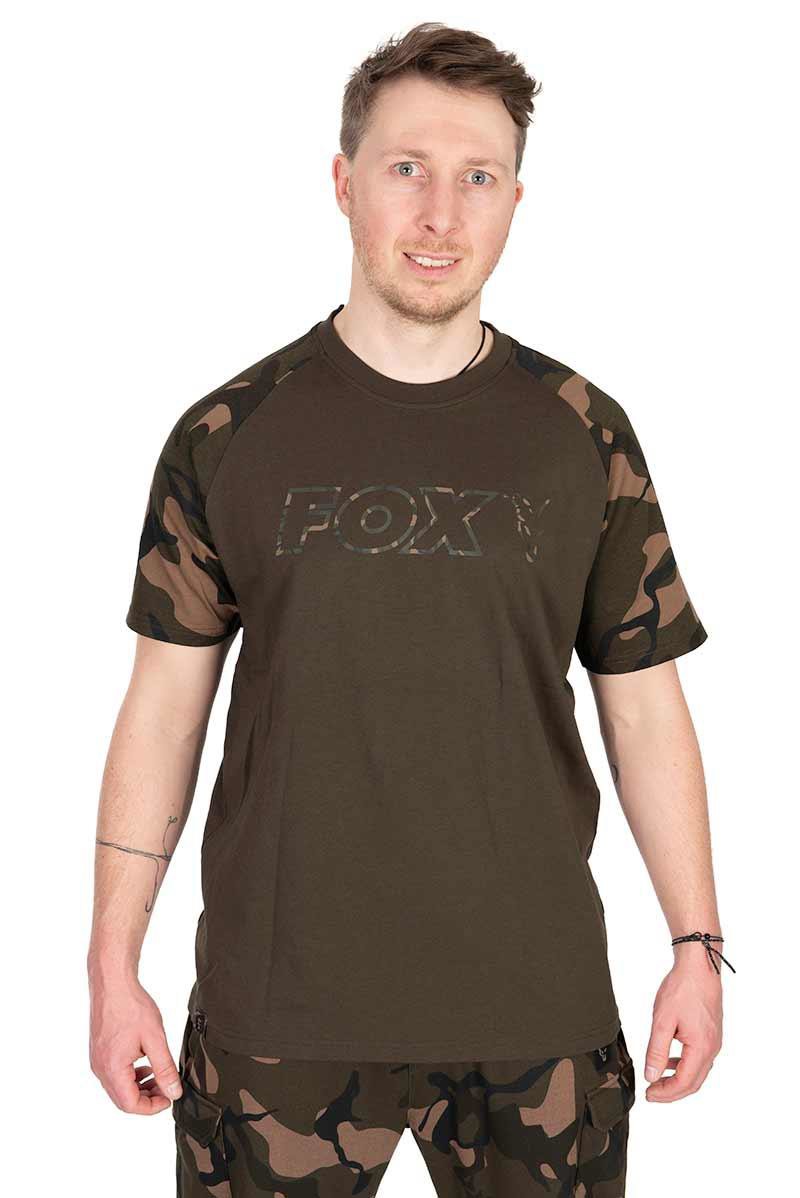 Футболка Fox Black / Camo Outline T – Shirt. XL