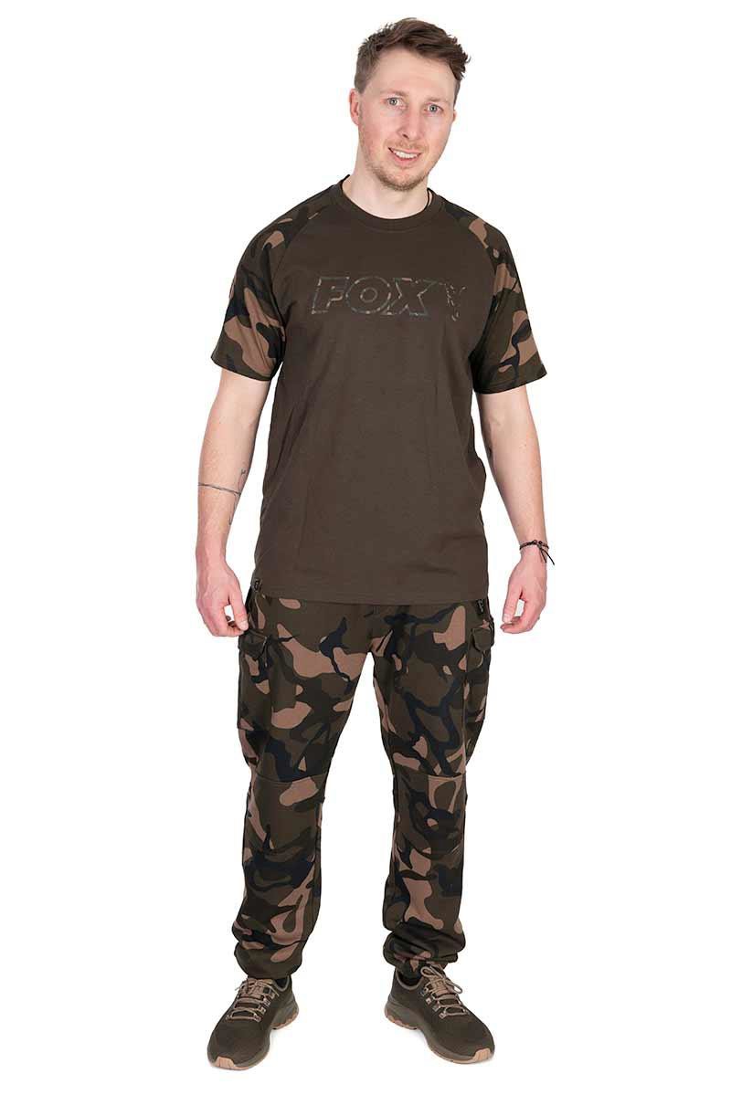 Футболка Fox Black / Camo Outline T – Shirt. XL