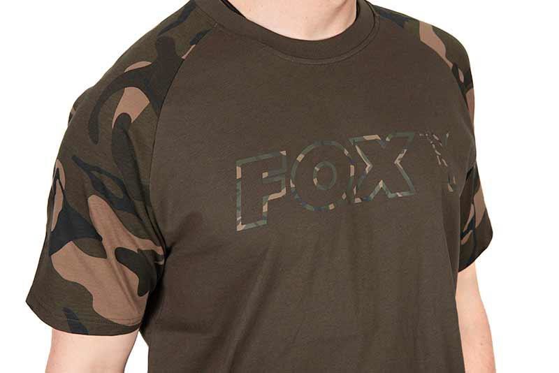 Футболка Fox Black / Camo Outline T – Shirt. XXL