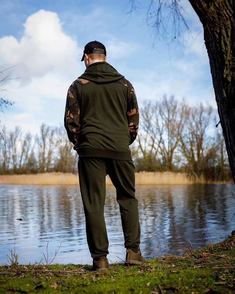 Толстовка Fox Lightweight Khaki/Camo Split Zip Hoody L