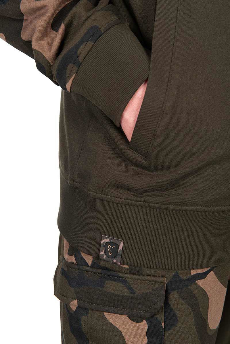 Толстовка Fox Lightweight Khaki/Camo Split Zip Hoody XL