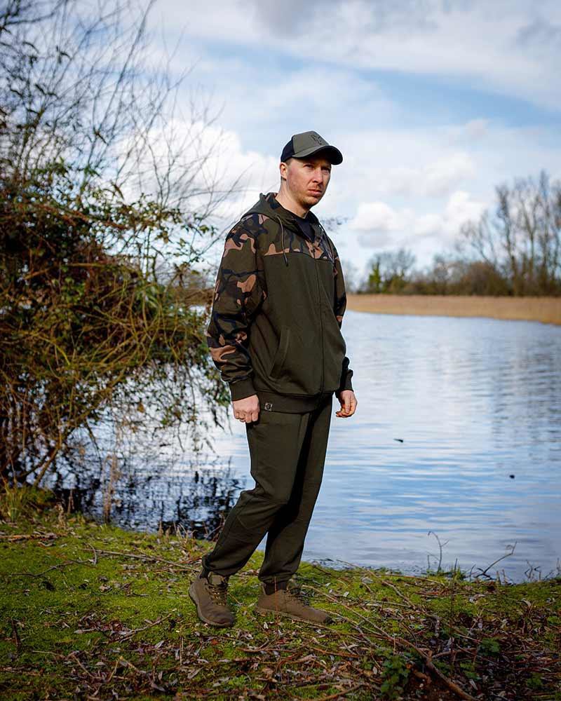 Толстовка Fox Lightweight Khaki/Camo Split Zip Hoody XXL