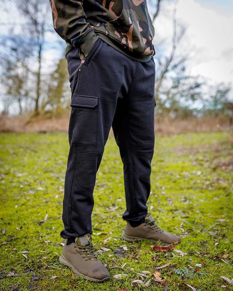 Штаны Fox Lightweight Black / Camo Combat Joggers XXL