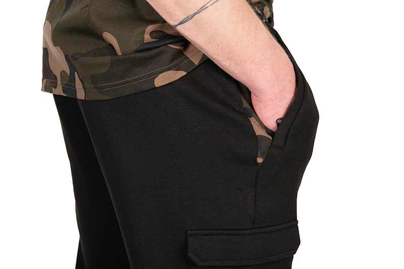 Штаны Fox Lightweight Black / Camo Combat Joggers XXXL