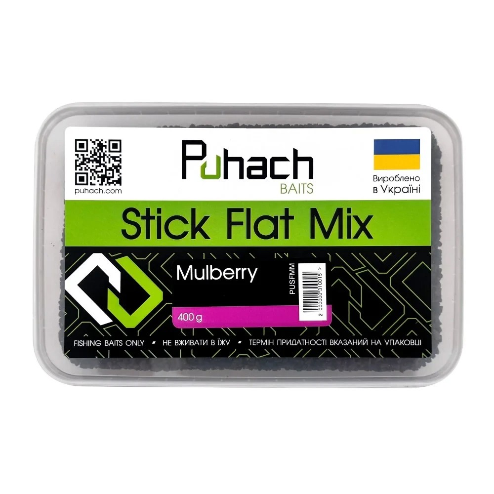 Метод микс Puhach Baits Stick Flat Mix Mulberry (Шовковиця)