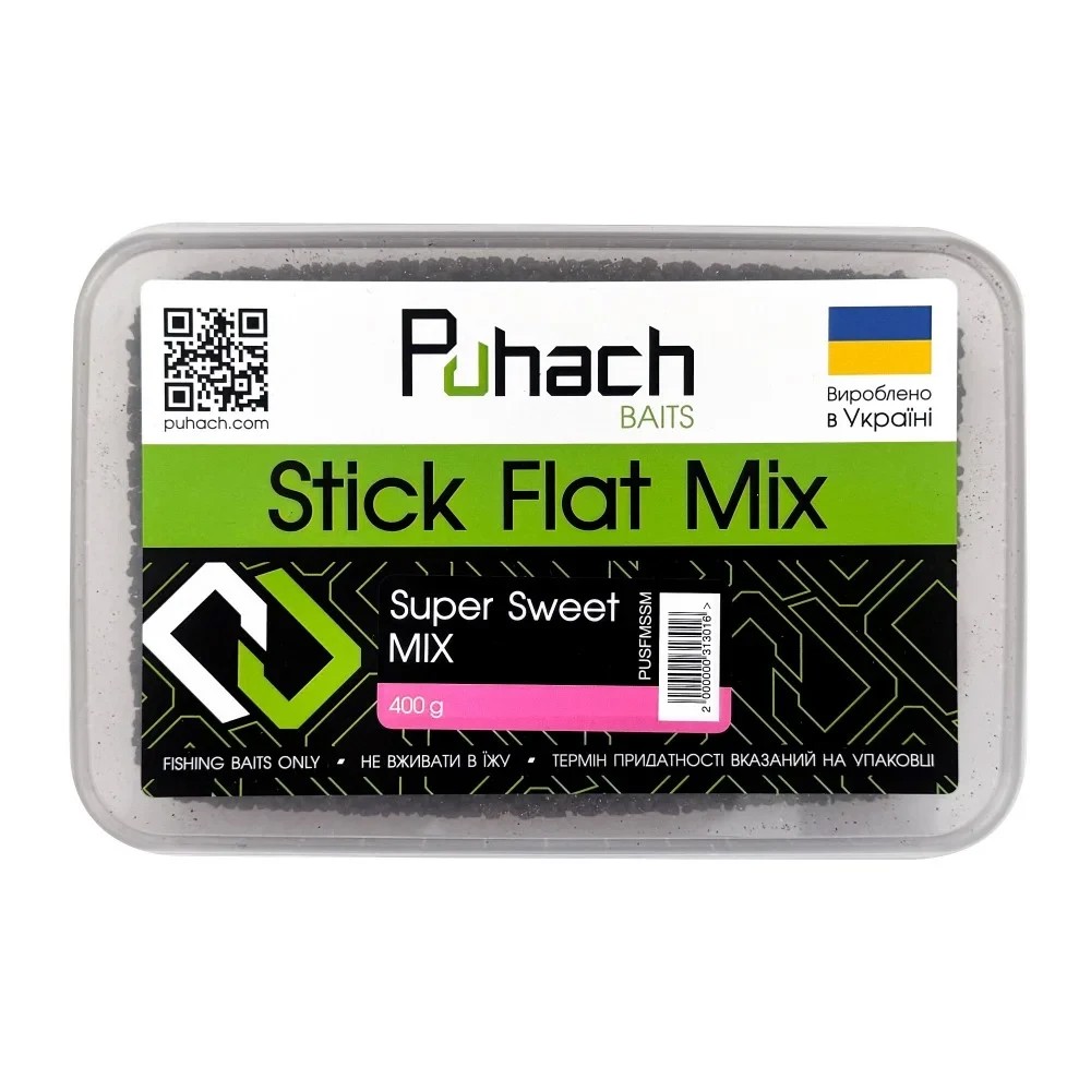 Метод микс Puhach Baits Stick Flat Mix Super Sweet MIX (Найсолодший мікс)