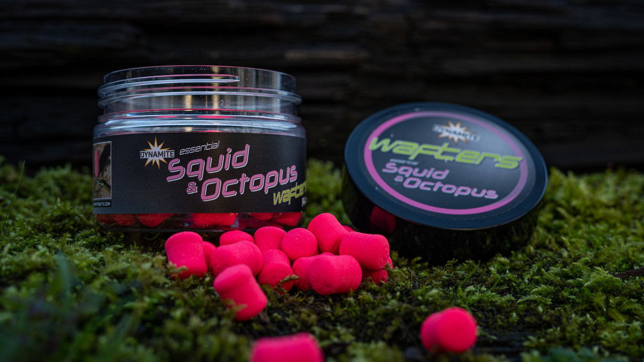 Бойли Wafters Dynamite baits Squid & Octopus Fluro 14mm
