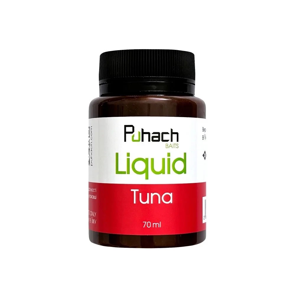 Ліквід Puhach Baits Liquid 70 ml Tuna (Тунець)