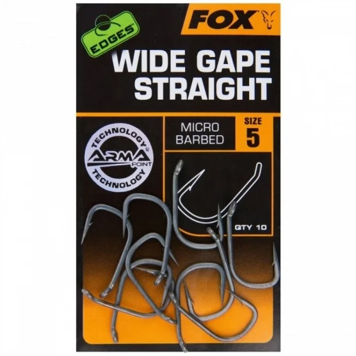 Крючки Fox Edges Armapoint Wide gape straight 6