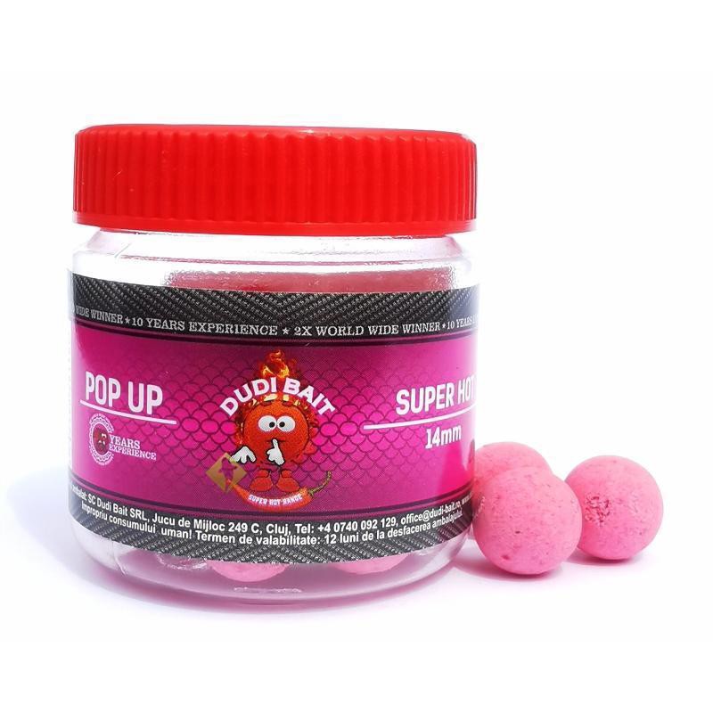 Поп ап Dudi Baits Pop-Up ”Super Hot” 14mm