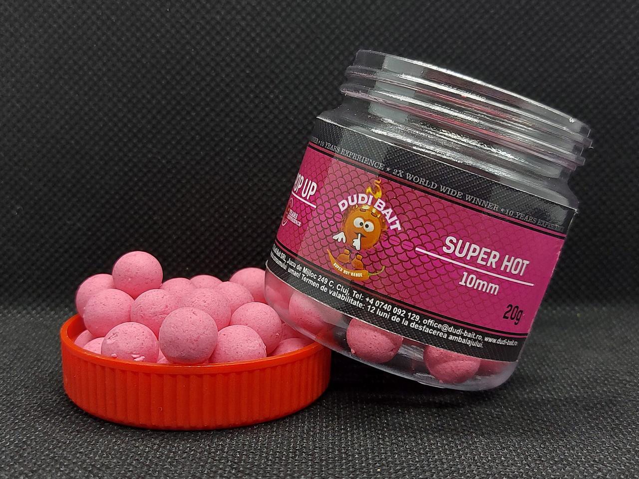 Поп ап Dudi Baits Pop-Up ”Super Hot” 14mm