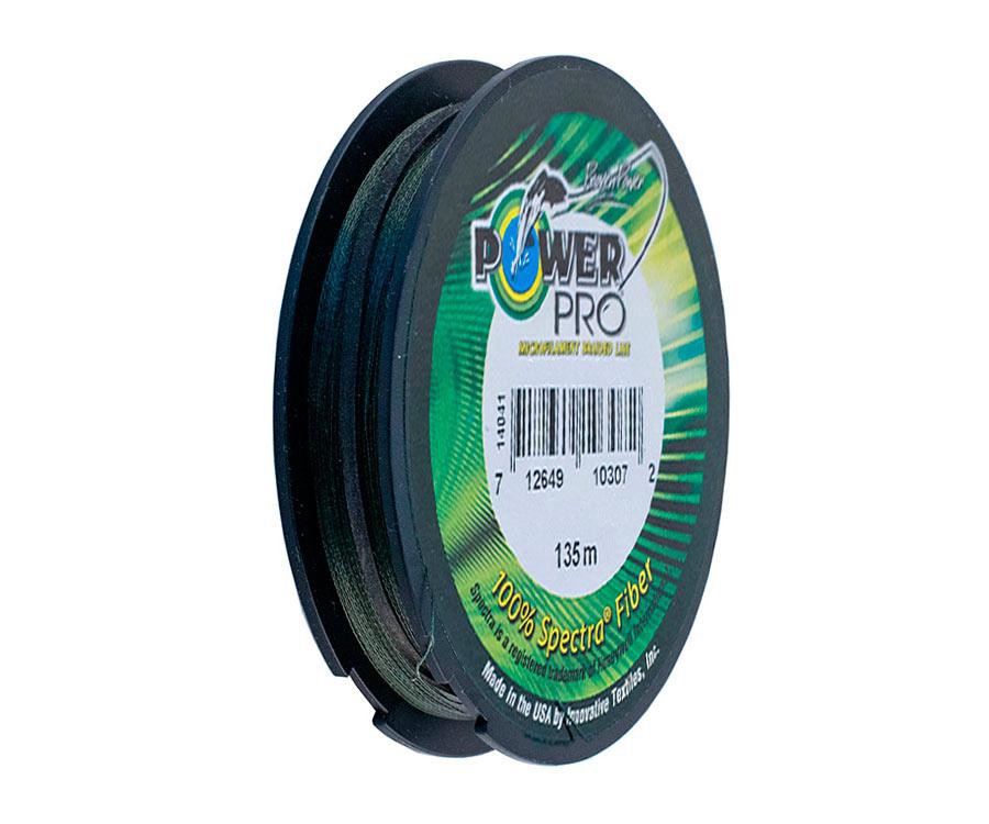 Шок лідер Power Pro Moss Green 0,32mm 24kg 135m