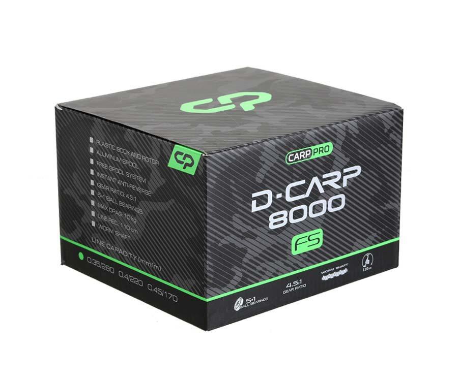 Котушка Carp Pro D-Carp 8000 FS New