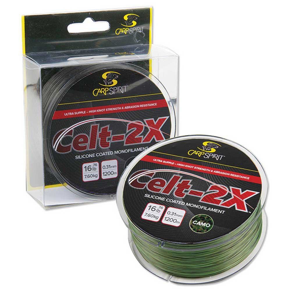 Волосінь Carp Spirit Celt-2X Camo 0,31mm 7,6kg 1200m