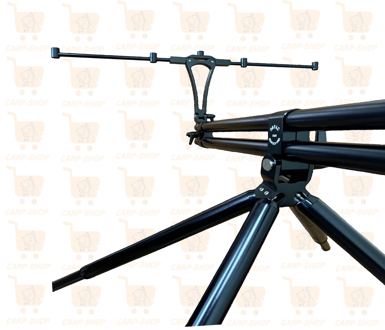 Род-Под Dayko Compact Bitubo Black 3-4 вудилища чорні буз бари