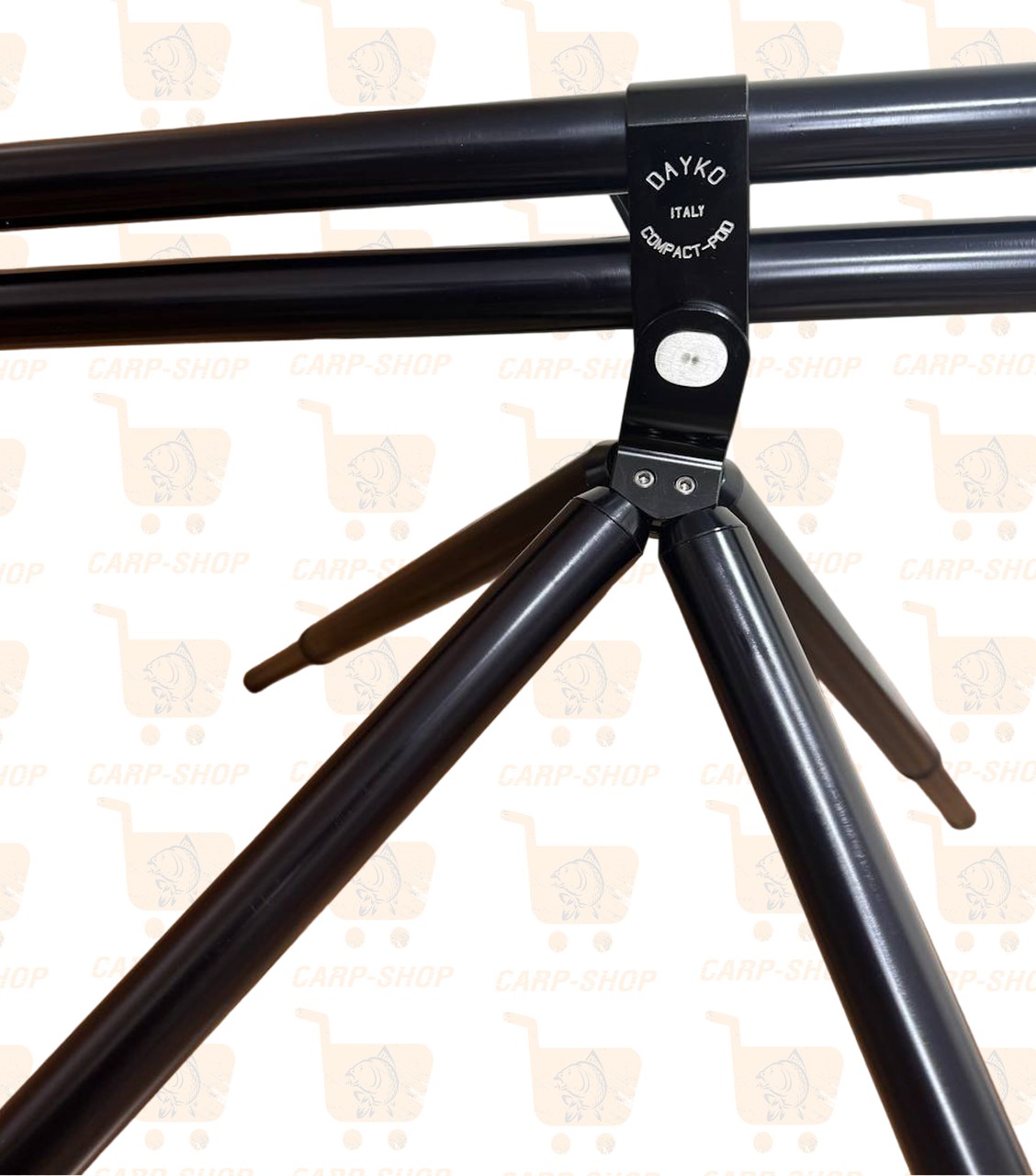 Род-Под Dayko Compact Bitubo Black 3-4 вудилища чорні буз бари