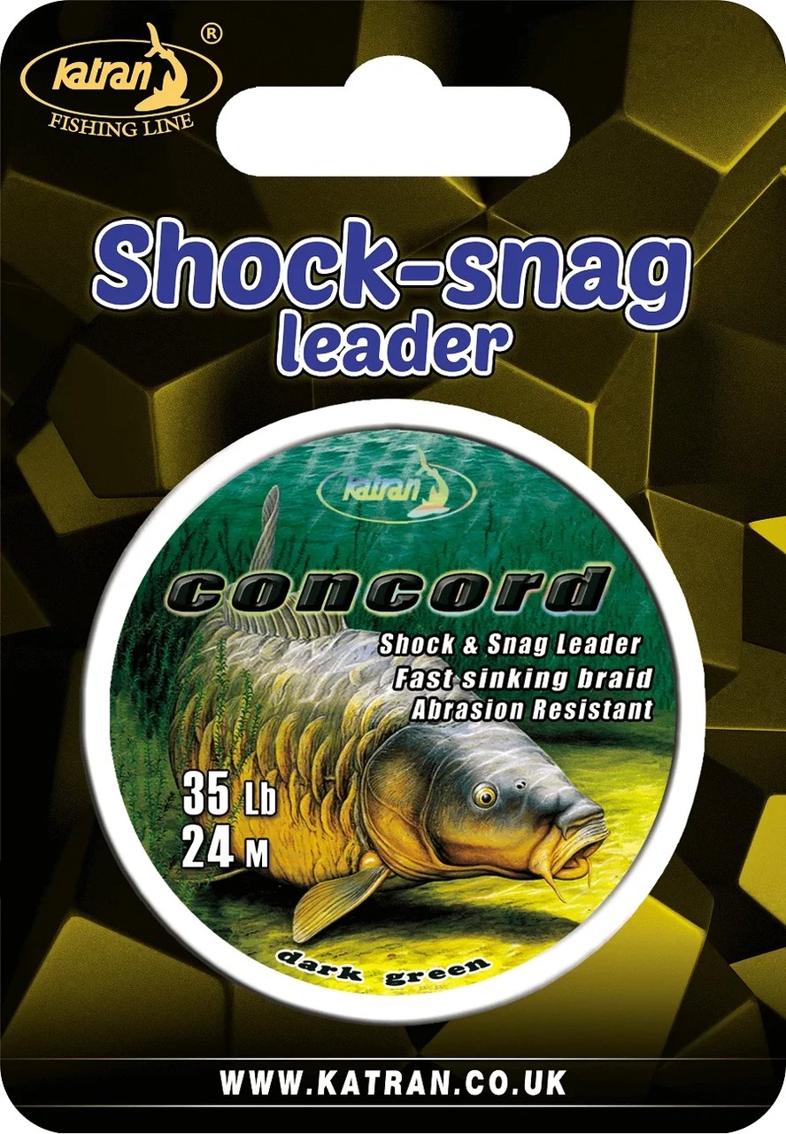 Шок-лідер Katran Shock-snag leaders Concord 25Lb 24m