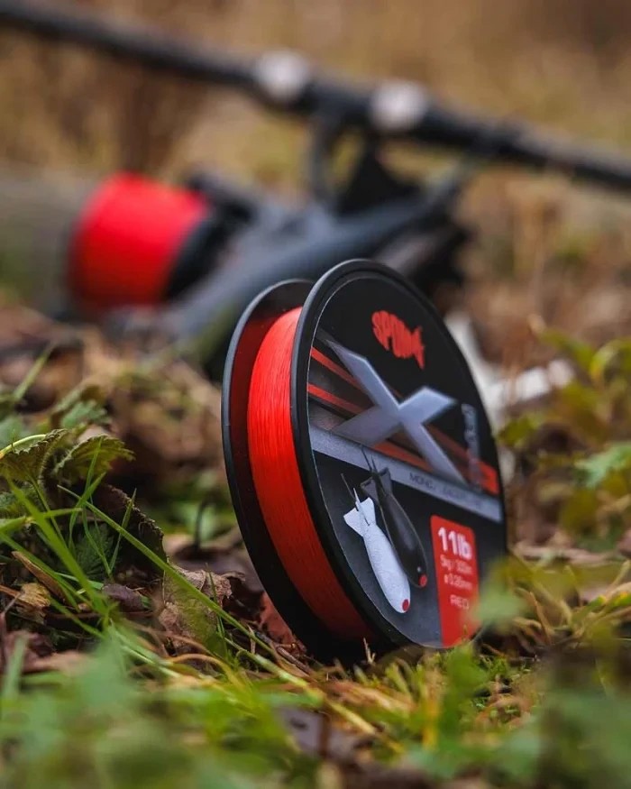 Волосінь сподова Spomb X Pro Mono 300m 0.26mm 11lb Red
