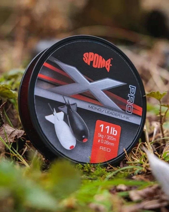 Волосінь сподова Spomb X Pro Mono 300m 0.26mm 11lb Red