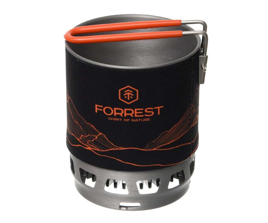 Казанок з теплообмінником Forrest Vatra 0.8л