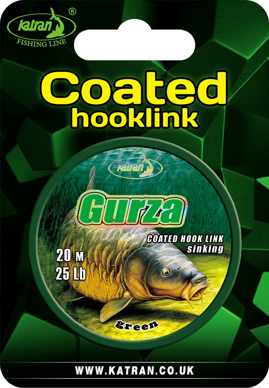 Повідцевий матеріал в оплетені Gurza Katran 15 Lb 20m